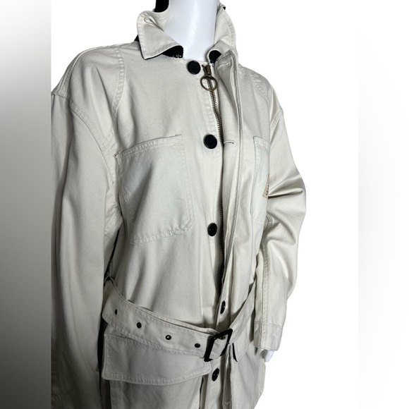 Polo Ralph Lauren Limited Edition Chic Cotton Barn Coat Trench Jacket - Picture 9 of 17